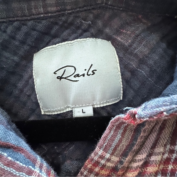 Bundle 2 Rails Plaid Shirts - Picture 7 of 16
